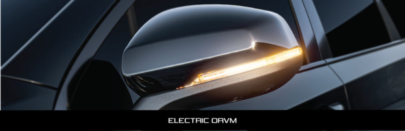 Electric ORVM