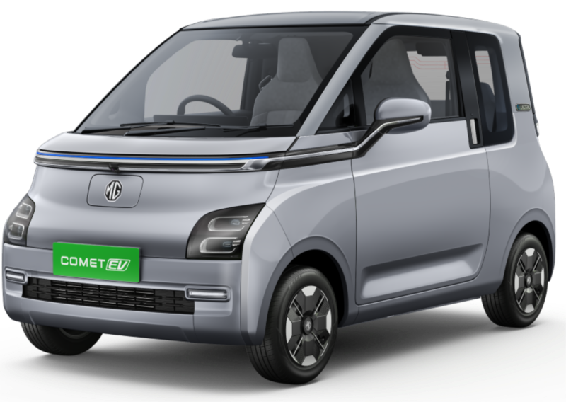 MG Comet EV Silver