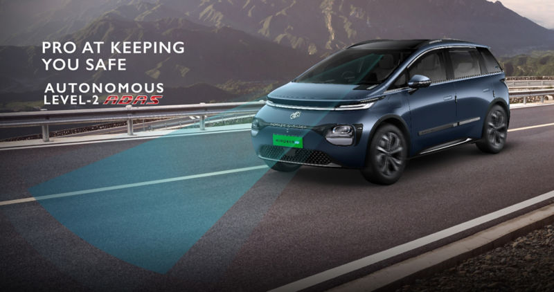 MG Windsor EV Pro ADAS