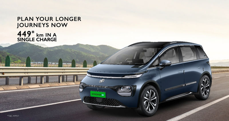 MG Windsor EV Pro Range