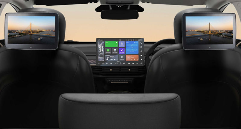 Rear seat entertainment unit | MG Motor India