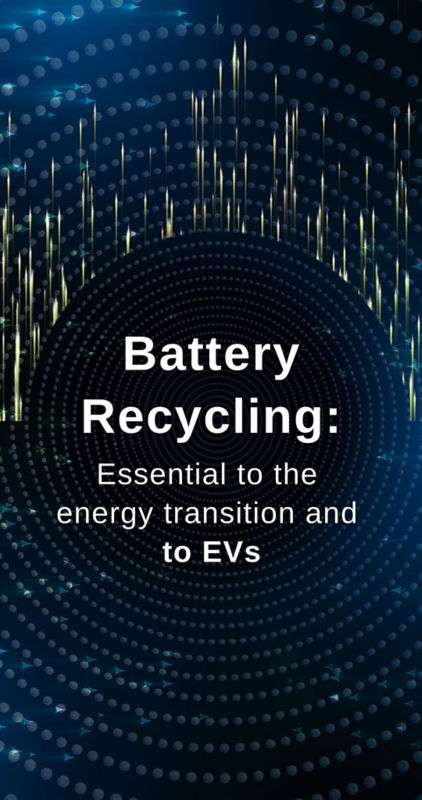 Battery recycling