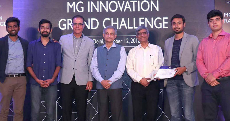 MG Motor innovation grand challenge