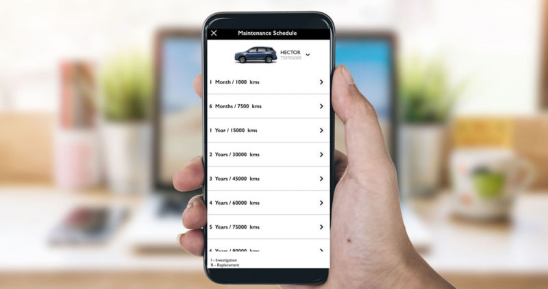 Maintenance Schedule 
