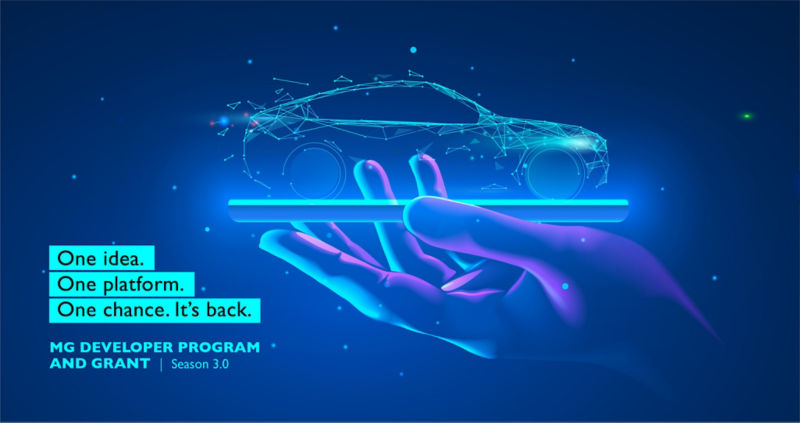 MG Developer program grant