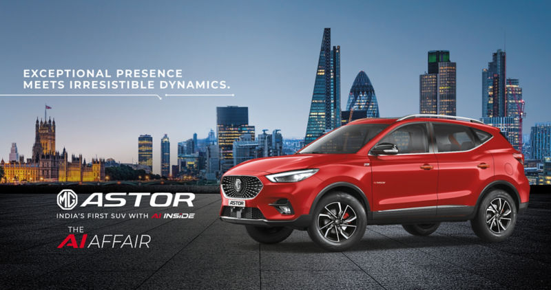MG Astor Ex - MG Motor India