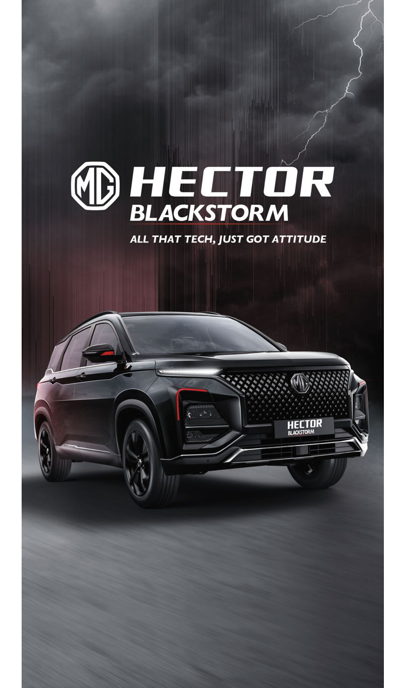 MG Hector Blackstorm