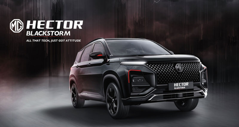 MG Hector Snowstorm And Blackstorm: Price, Features, Colours And Key Things To Know
