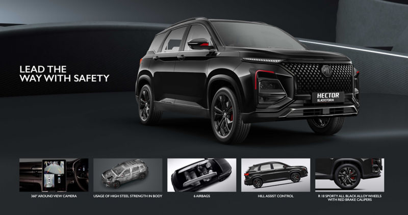 MG Hector Blackstorm Safety