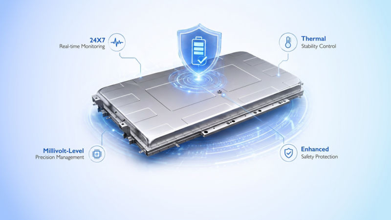 24x7 intelligent battery management system monitoring