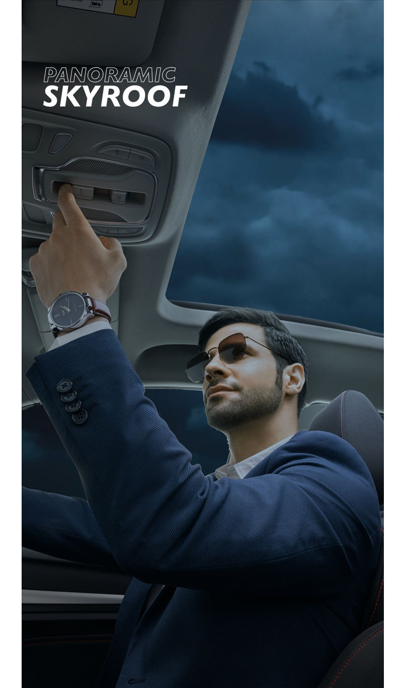 MG Astor Blackstorm Skyroof