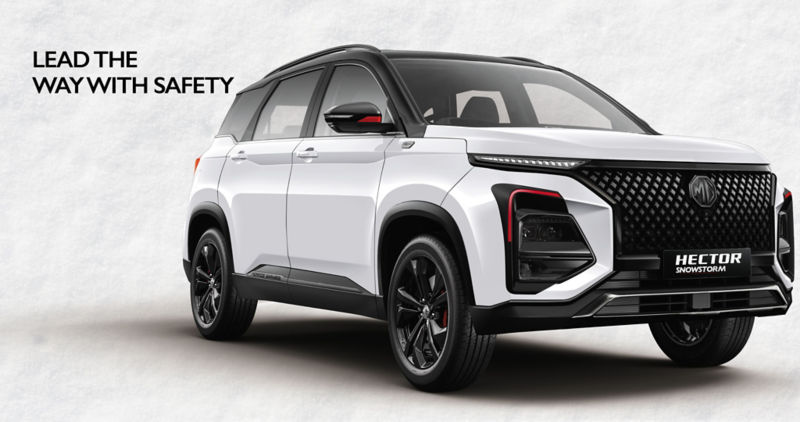 MG Hector Snowstorm Safety
