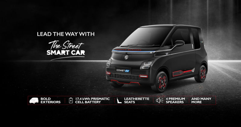 MG Come EV Blackstorm Exterior