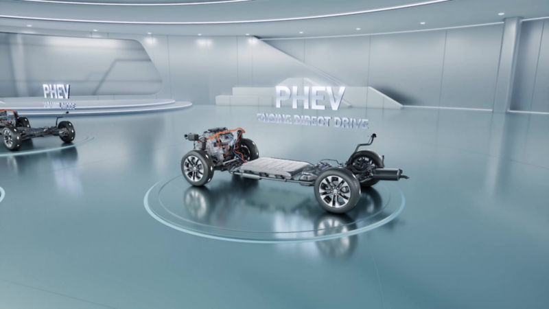 MG Adapt Engine Direct Drive mode for highway fuel efficiency