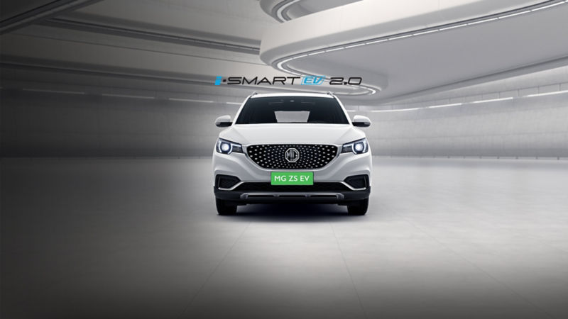 MG ZS EV ismart Technology
