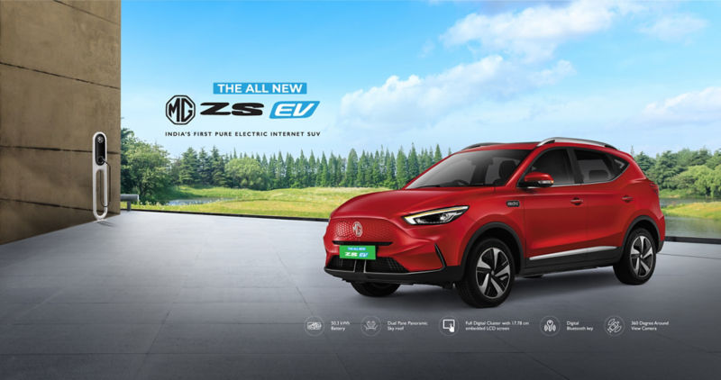 MG ZS EV | Electric Car - MG Motor India